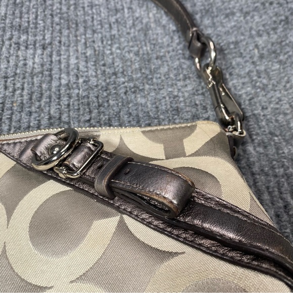 Coach Signature Logo Shoulder Bag - Picture 11 of 13